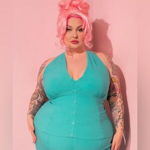 Vixen by Micheline Pitt True Romance 3x Halter *backlot*